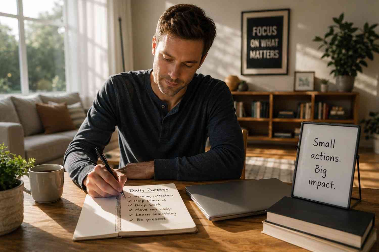 Build Purpose Into Your Daily Routine