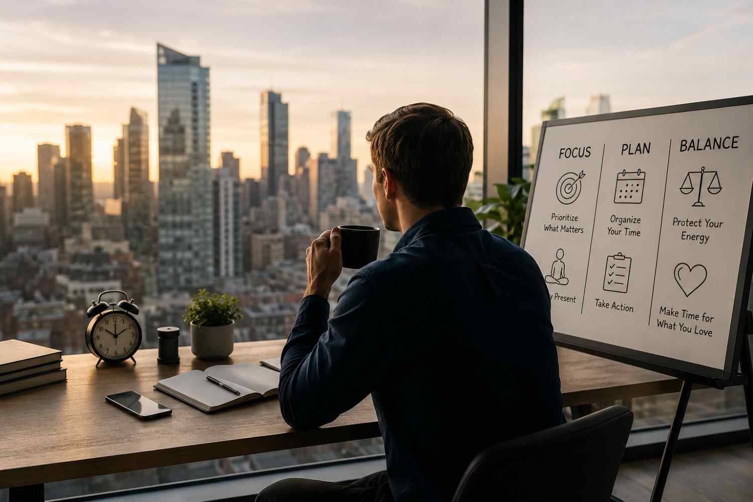 How Intentional Living Habits for Busy Professionals Create More Time and Less Stress