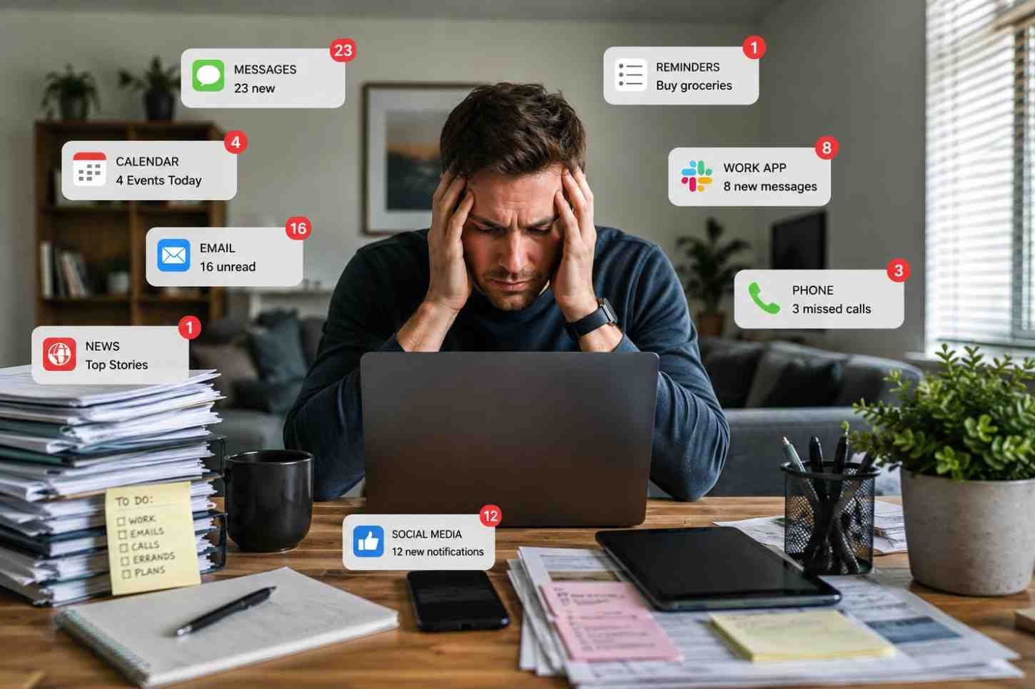 Why Life Feels So Busy Even When Nothing Important Is Happening