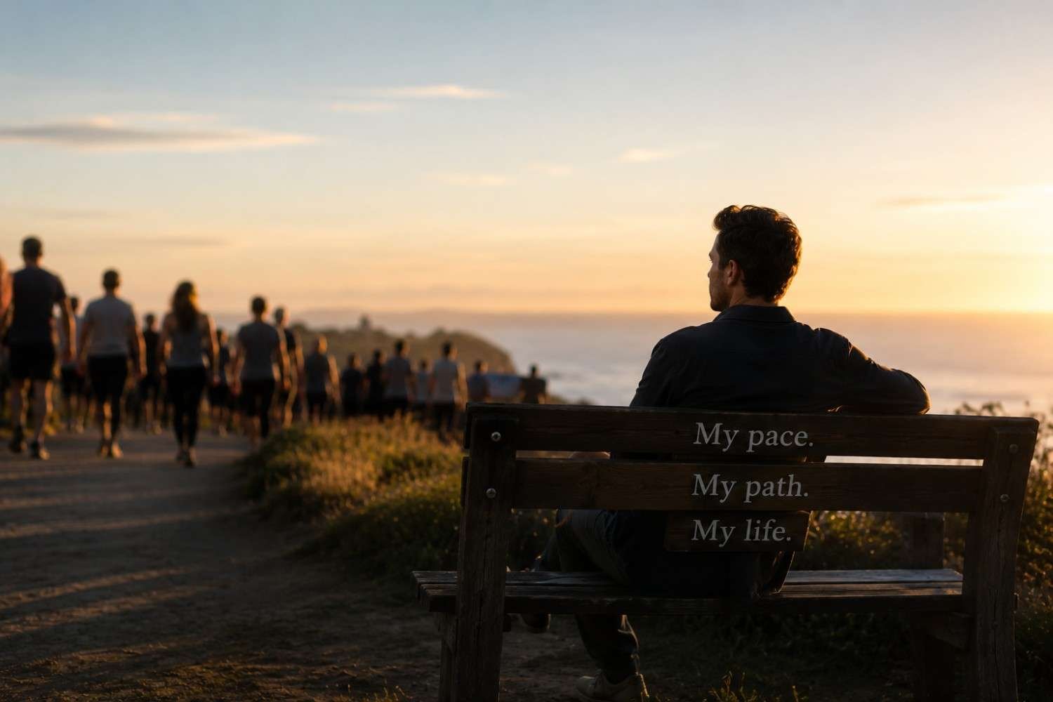 You Stop Measuring Life Against Everyone Else