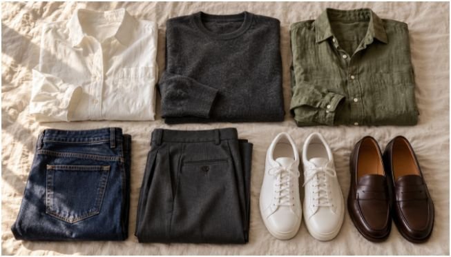 Core Architectural Rules for Intentional Clothing Selection