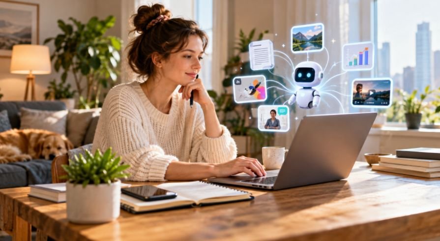 Smart Ways to Start an AI-powered freelance side income
